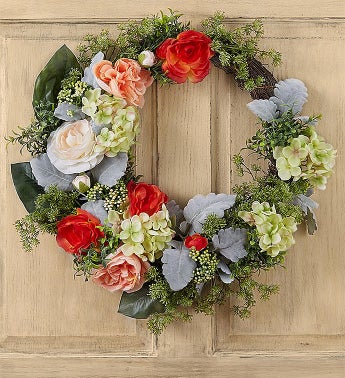 Keepsake Luna Rose Garden Wreath - 24
