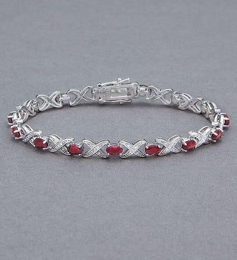 XOXO Ruby Bracelet