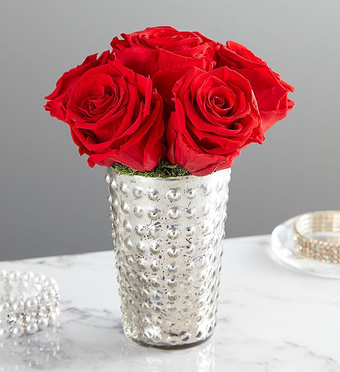 Preserved Red Roses by Luxe Bloom® – Medium