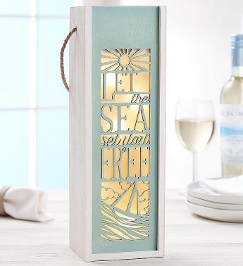 Let the Sea Set You Free Beach Lantern