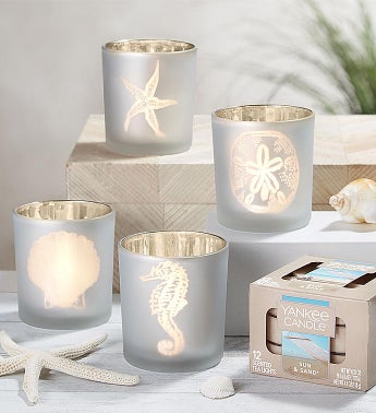 Beach Tealight Holders  Yankee Candle Tealights