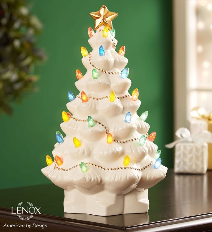 lenox treasured traditions lighted tree