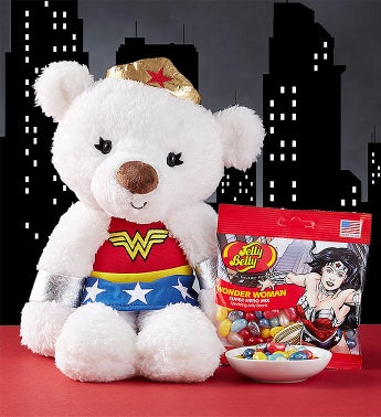 Gund Wonder Woman  Plush and Jelly Beans