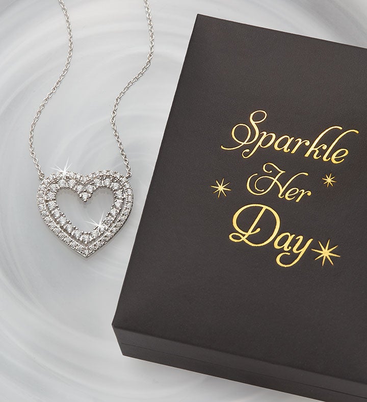 Crislu® Sparkle Her Day Necklace