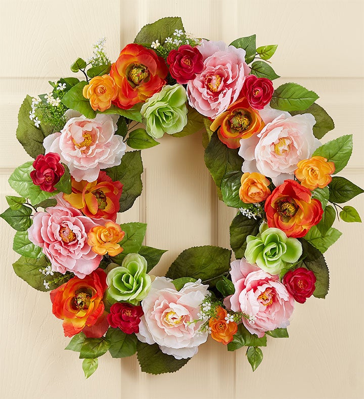 Garden Delight Wreath  22”