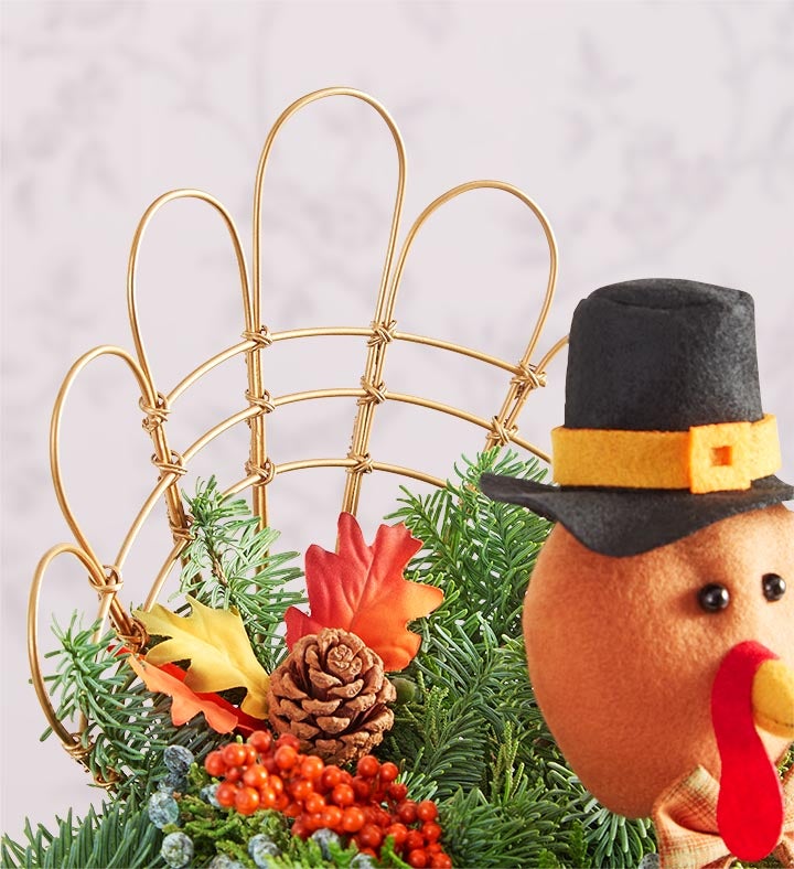 Give Thanks Turkey Centerpiece