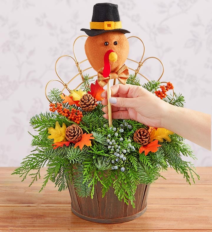 Give Thanks Turkey Centerpiece