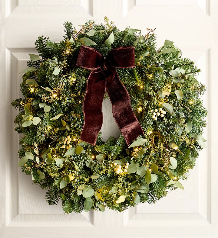 Fresh Eucalyptus Wreath-24"
