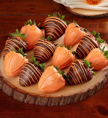 Pumpkin Patch Dipped Strawberries