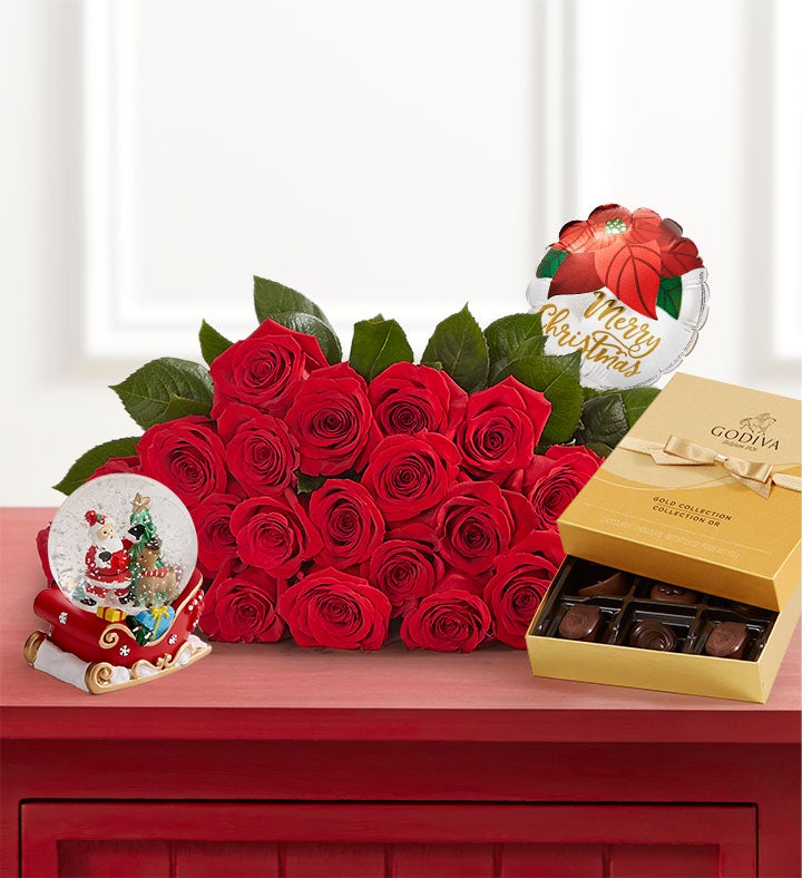 Merry Red Roses