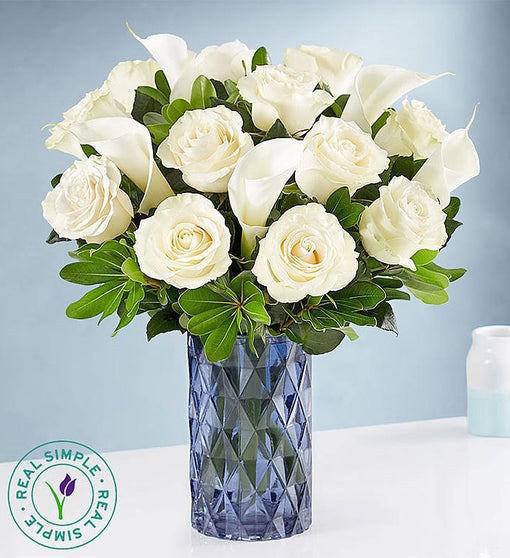 White Rose & Calla Lily by Real Simple®