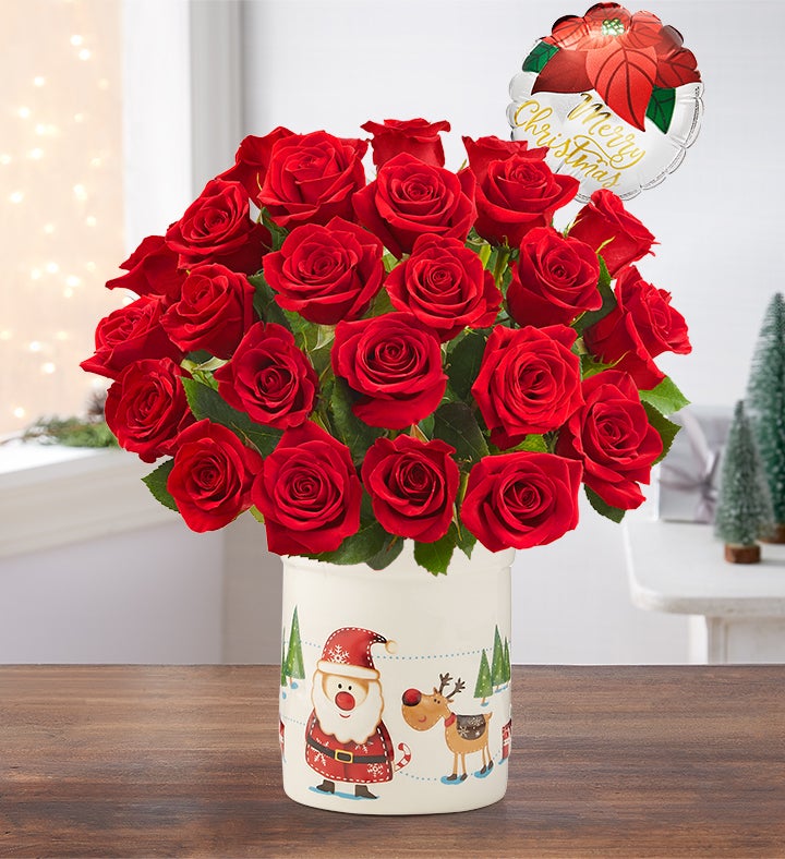 Merry Red Roses