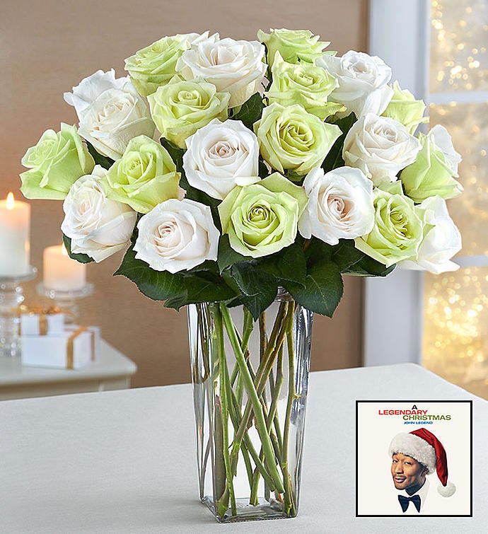 John Legend Holiday Album & Winter Wonder Roses