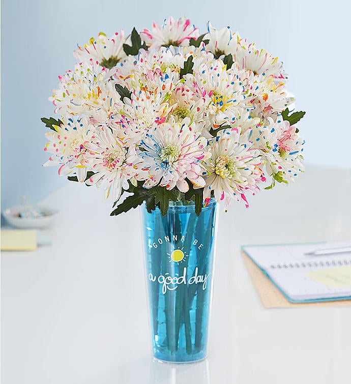 Good Day Bouquet™ With Tumbler