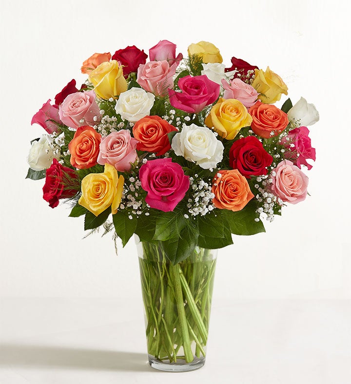 Ultimate Elegance™ Long Stem Assorted Roses 