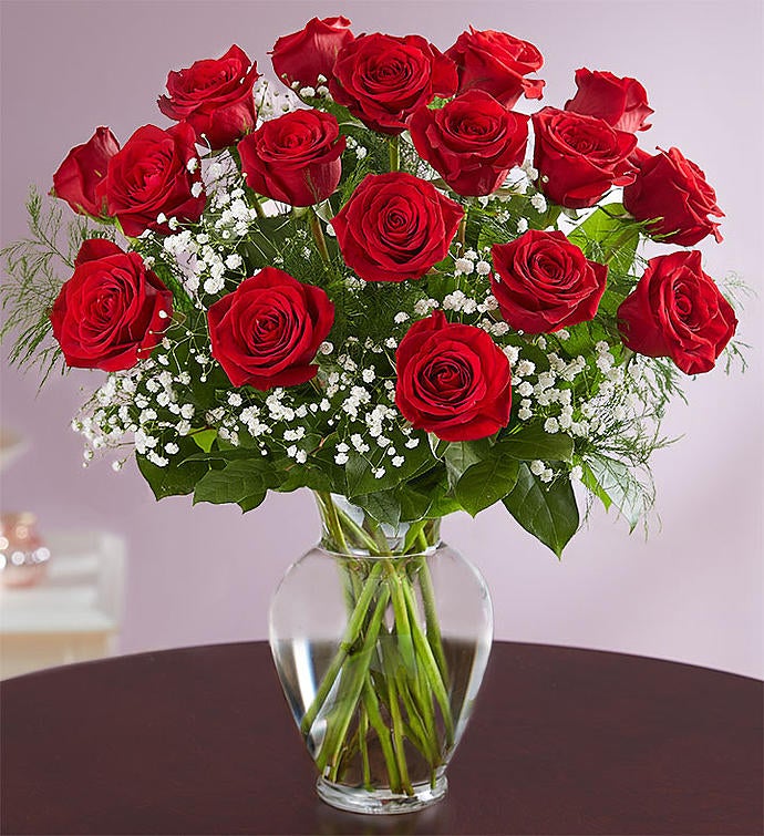 Rose Elegance™ Long Stem Red Roses   One Dozen