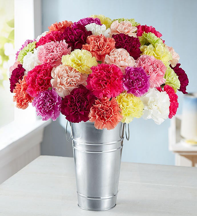 Colorful Carnation Bouquet