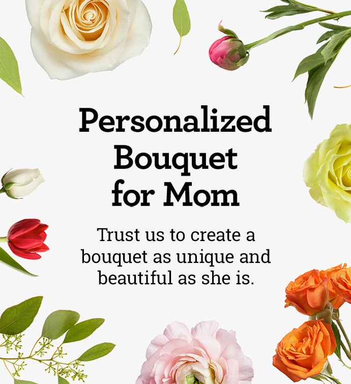 Personalized Bouquet for Mom