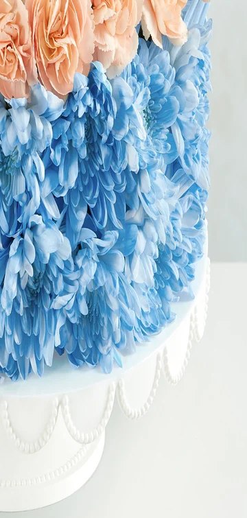 Birthday Wishes Flower Cake® Coastal 