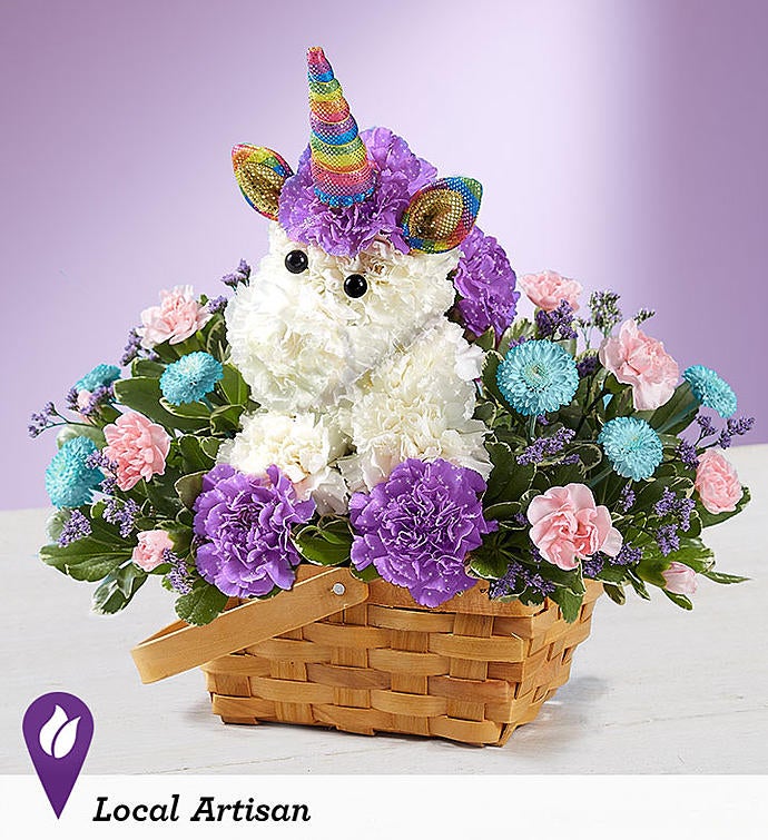 1800 on sale flowers puppy