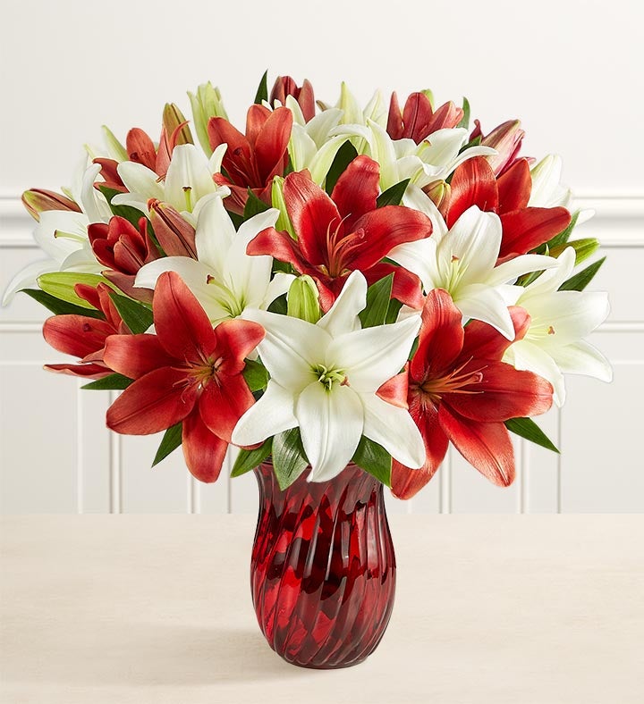 Holiday Lily Bouquet