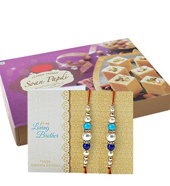 One Kg Soan Papdi with Rakhi