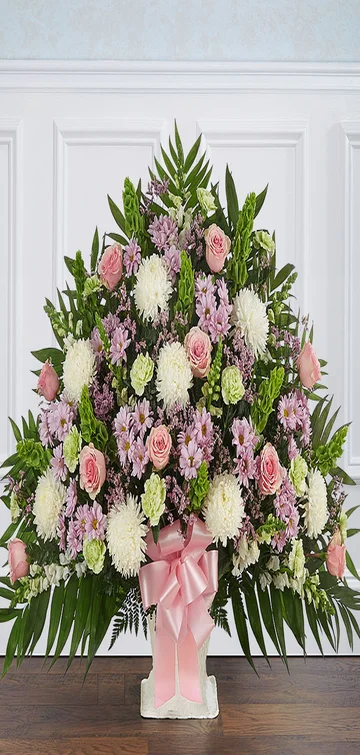 Heartfelt Tribute™ Floor Basket- Pastel