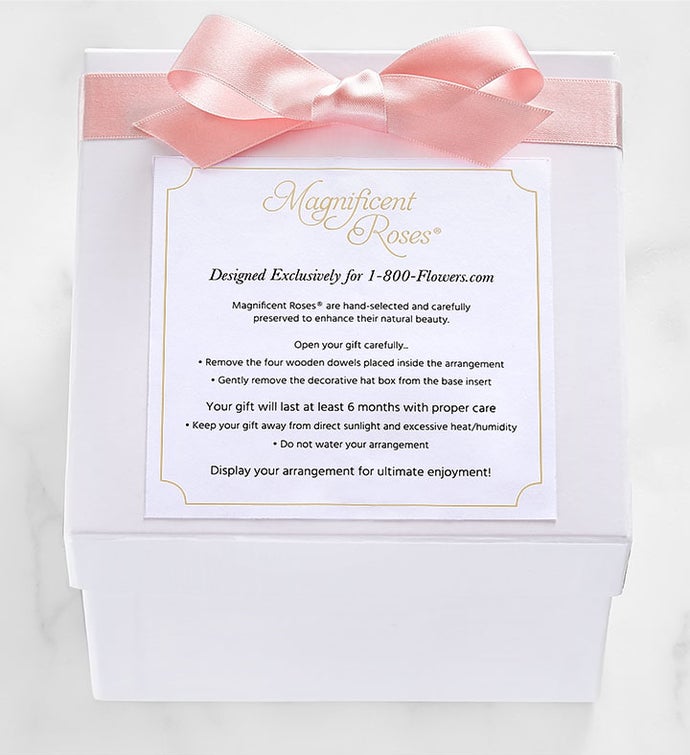 Magnificent Roses® Preserved Pink Rose