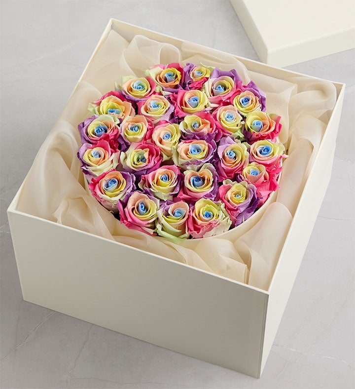 Magnificent Roses® Preserved Kaleidoscope Roses