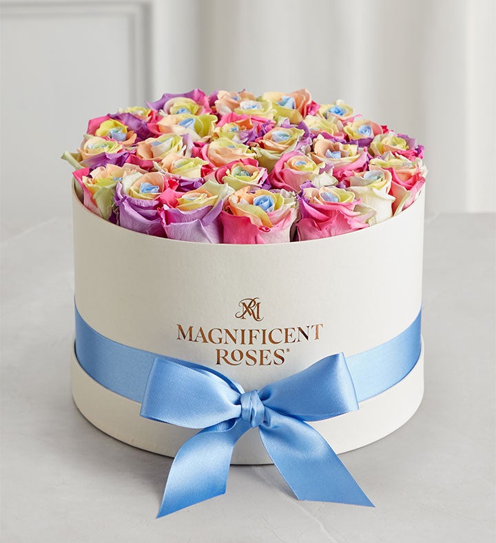 Magnificent Roses® Preserved Kaleidoscope Roses