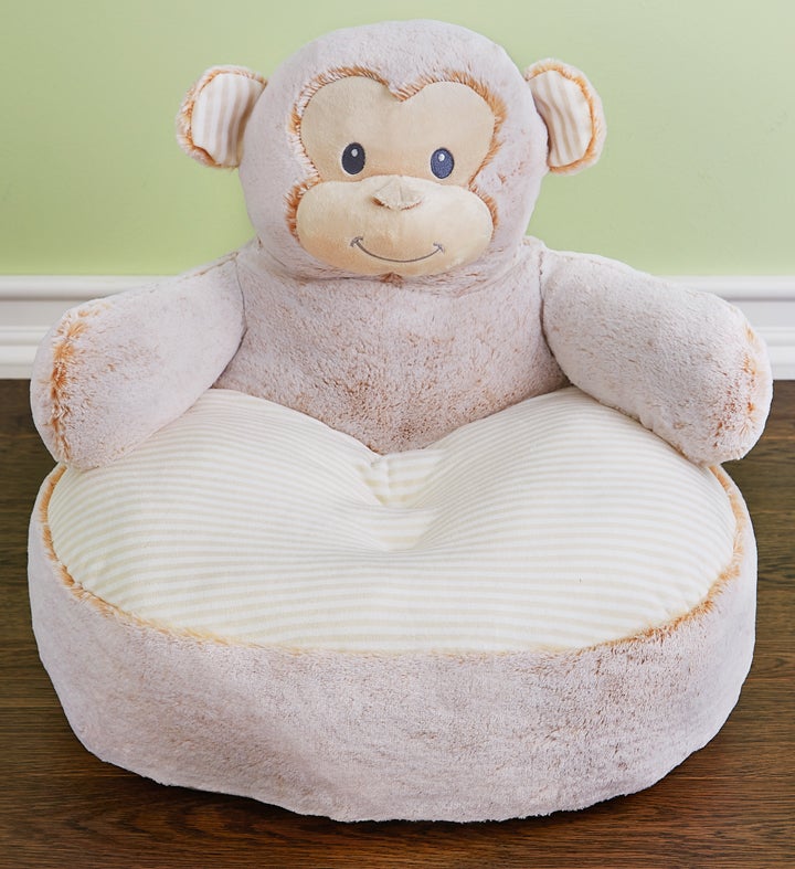 stuffed monkey chair