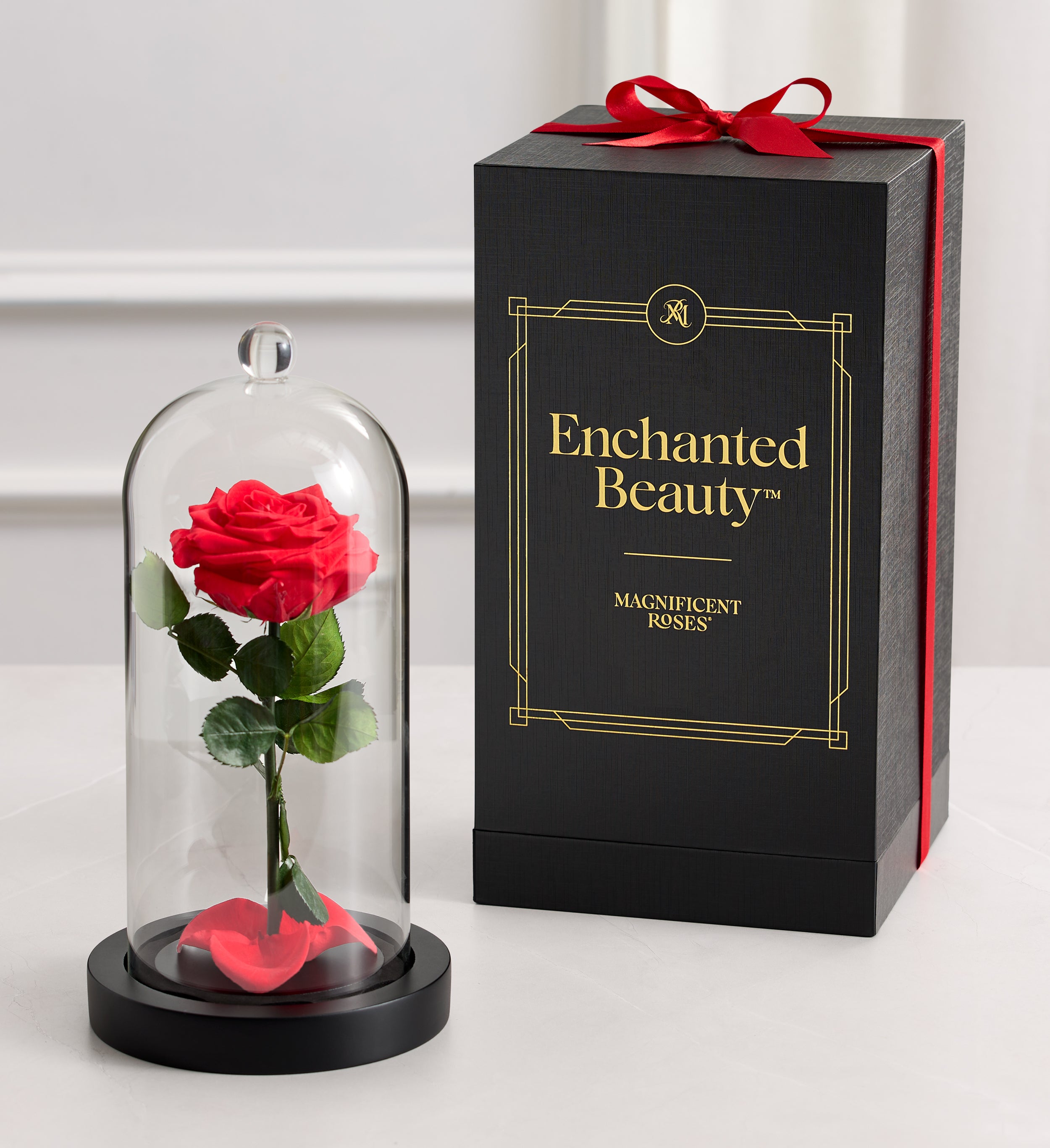 Enchanted Beauty™ by Magnificent Roses® Red | 1800Flowers.com