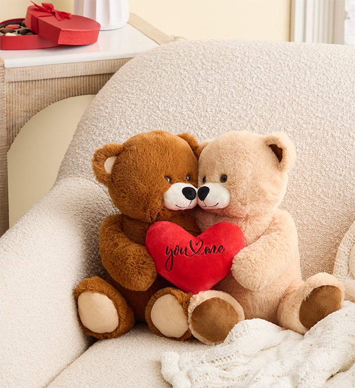 Lotsa Love® The Perfect Pair™ with Chocolate | 1800Flowers