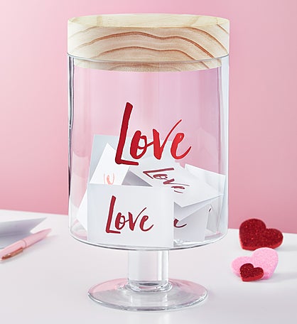 The Love Glass Jar 
