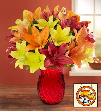 Autumn Lily Bouquet