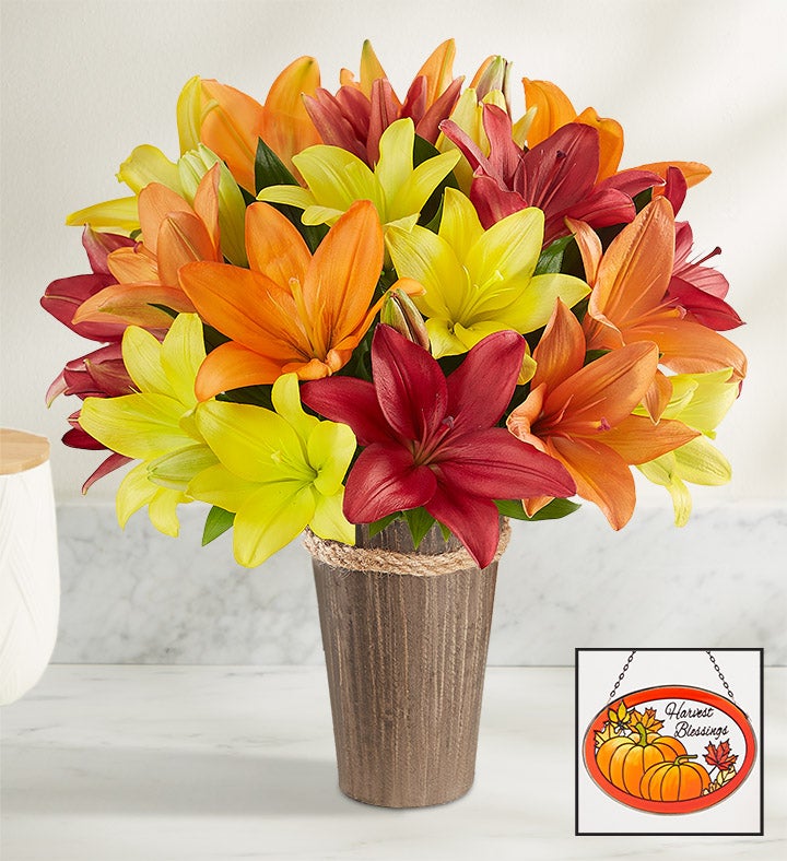 Autumn Lily Bouquet