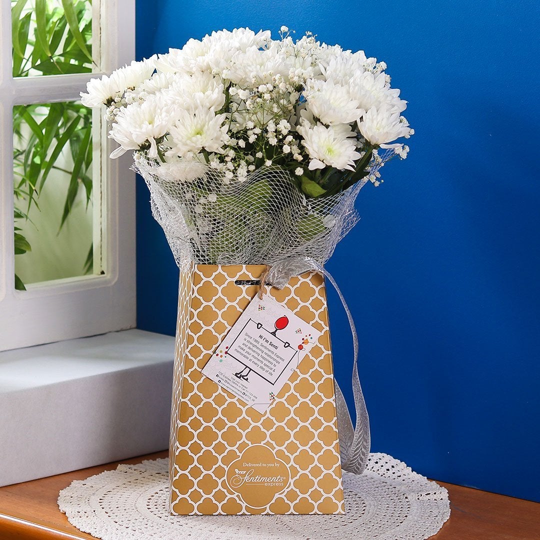 Whimsical Whites Bouquet