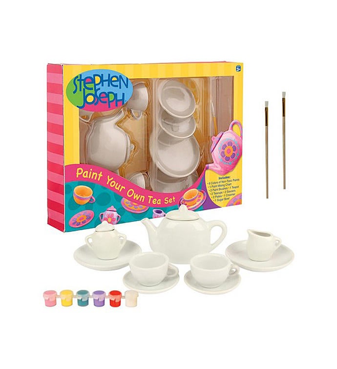 Paint Your Own Tea Set