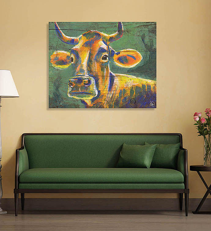 Cow On Green