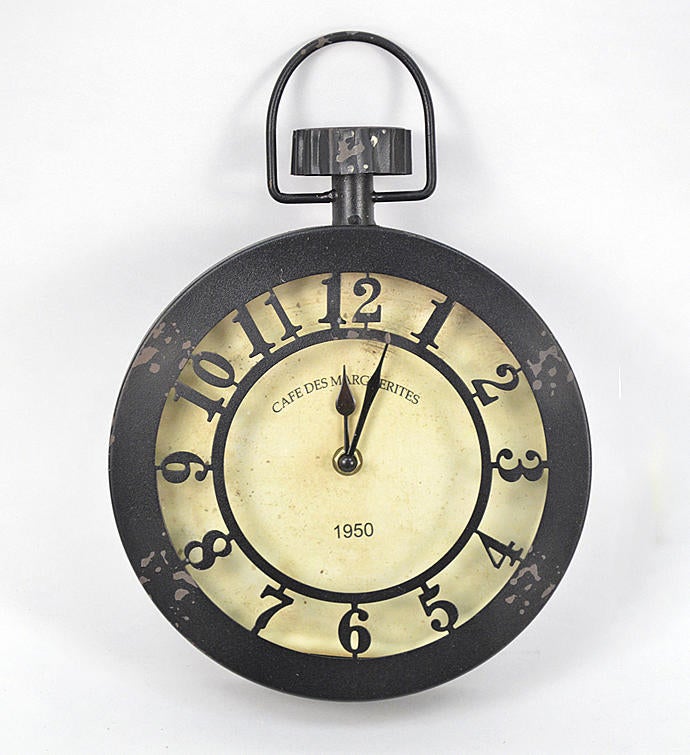 Stopwatch Wall Clock