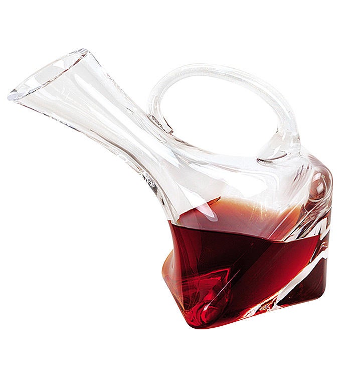 Althea Leaning Square Carafe