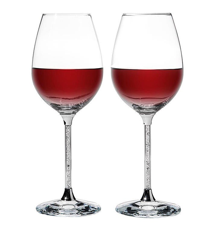Crystal Wine Glasses Set 18.5 oz