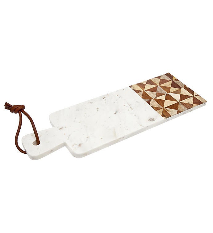 Wood/Marble Rectangle Board