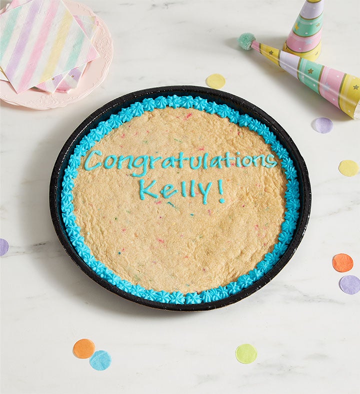 13" Customizable Funfetti Cookie Cake