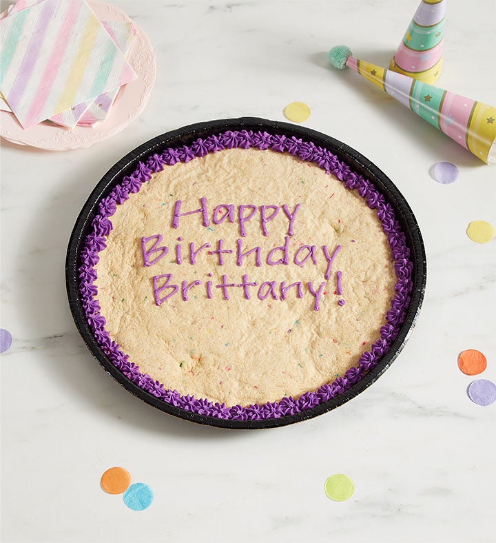 13" Customizable Funfetti Cookie Cake