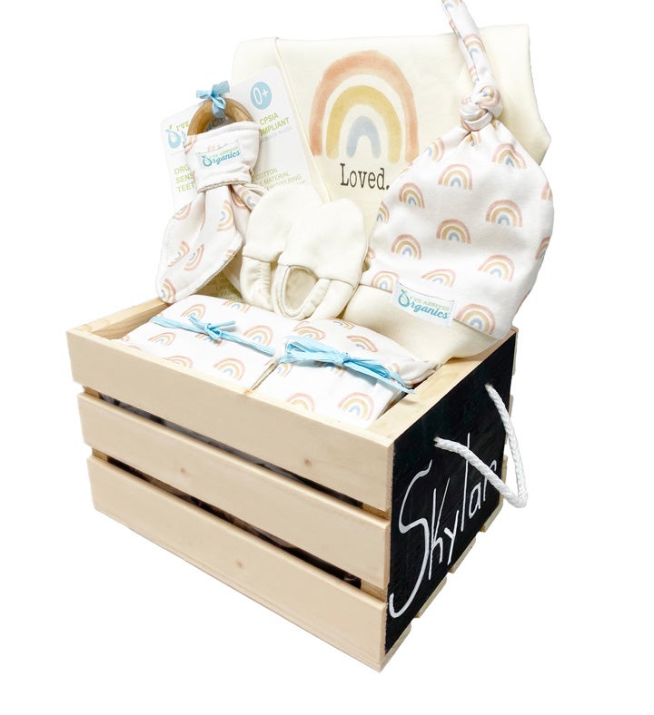 Rainbows Gift Basket