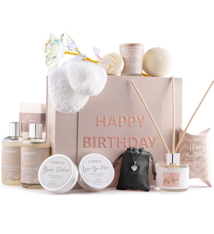 Happy Birthday Bath Spa Gift Set For Women