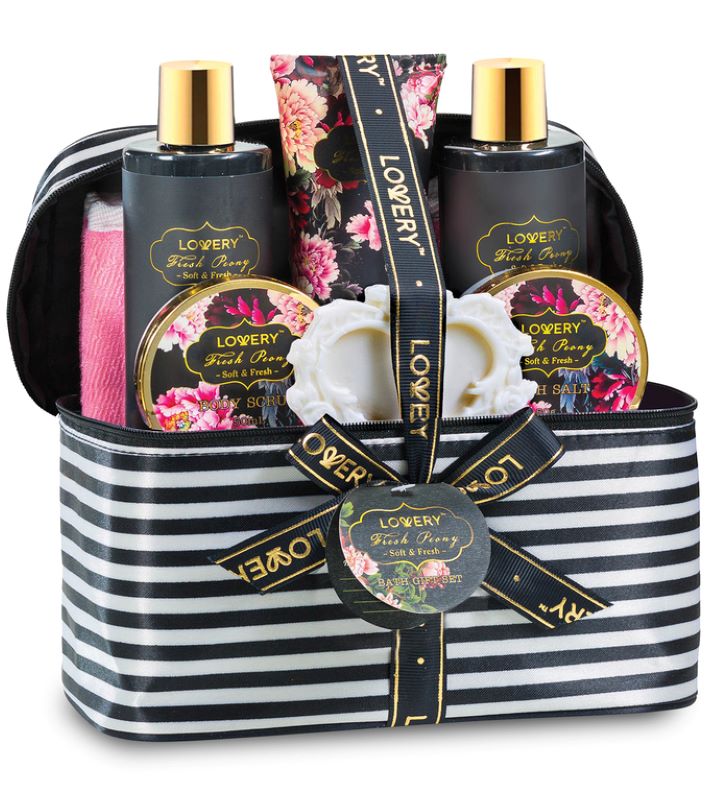 Fresh Peony Bath & Body Spa Set