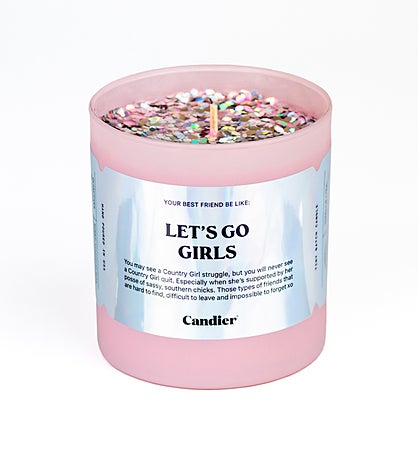 LETS GO GIRLS CANDLE