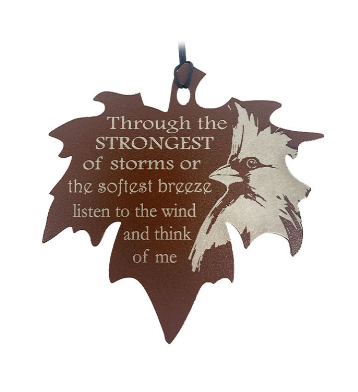 Cardinals Appear When Angels Are Near Wind Chime